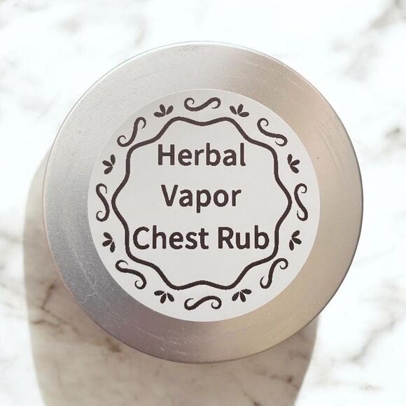 Herbal Vapor Chest Rub with Mullein, Peppermint, Eucalyptus Balm - Picture 4 of 10